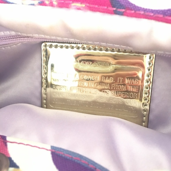 Coach poppy back pack - Picture 2 of 3